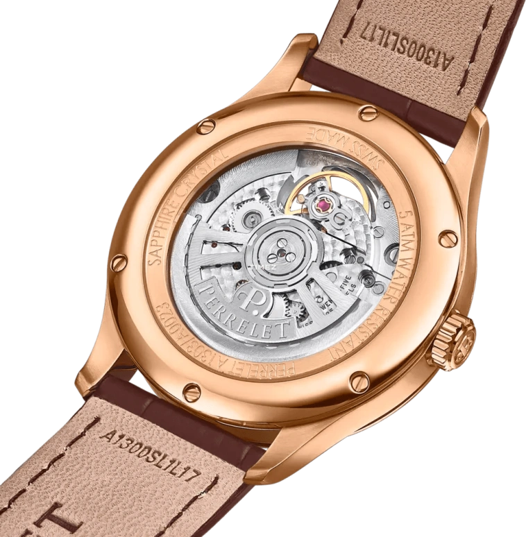 Perrelet,Weekend 39mm,39mm,Stainless Steel,White,Automatic,42hours,In-house Caliber,A1303,A1303/1