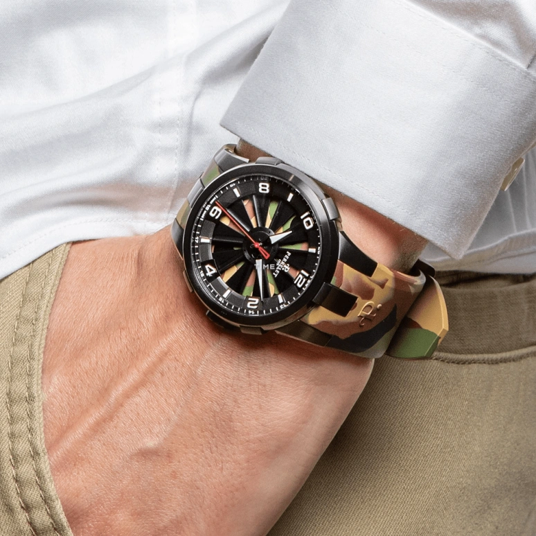 Perrelet,Turbine 44mm,44mm,Stainless Steel,Multi-Color,Automatic,42hours,In-house Caliber,A1400,A1400/1