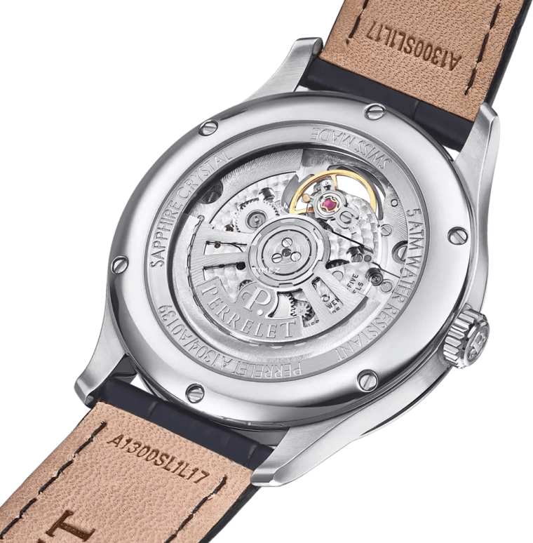 Perrelet,Weekend 39mm,39mm,Stainless Steel,Green,Automatic,42hours,In-house Caliber,A1302,A1302/8