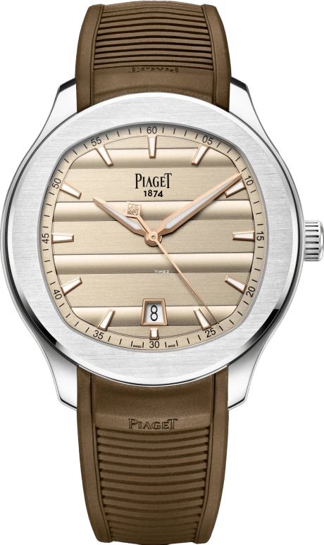 Piaget,Polo 42mm,42mm,Stainless Steel,Brown,Automatic,Day,48hours,G0A49023