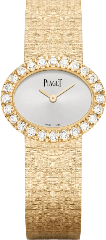 Piaget,Jewellery 27mm,27mm,Rose Gold,Silver,Quartz,In-house Caliber,Sapphire,Crystal Glass,G0A40212