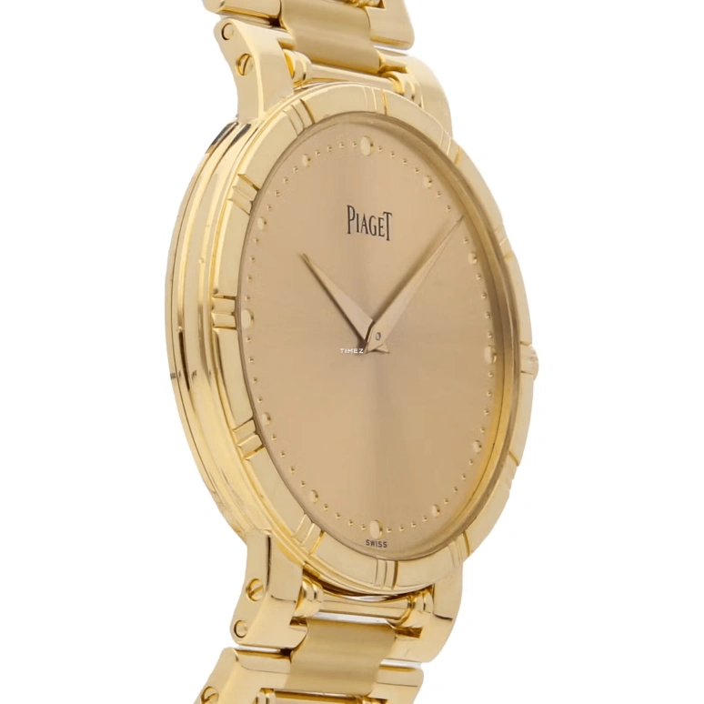 Piaget,Other 31mm,31mm,Yellow Gold,Gold,Quartz,In-house Caliber,Sapphire,Crystal Glass,G0A03305