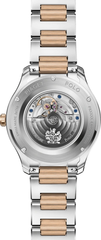 Piaget,Polo 36mm,36mm,Stainless Steel,Rose Gold,White,Automatic,Day,Sapphire,Crystal Glass,G0A48026