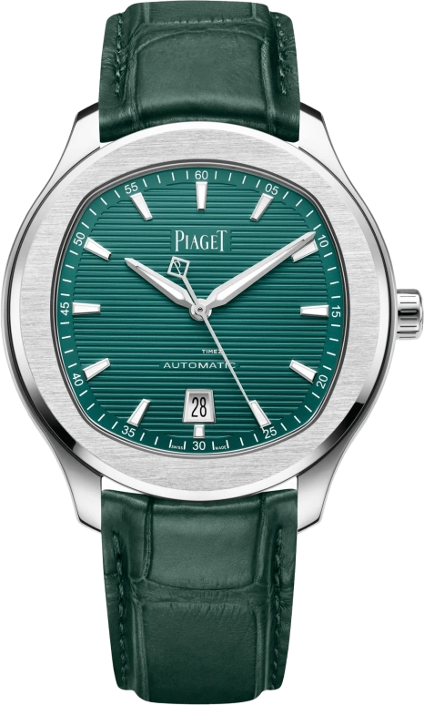 Piaget,Polo 42mm,42mm,Stainless Steel,Luminous,Silver,Green,Automatic,48hours,In-house Caliber,G0A44001