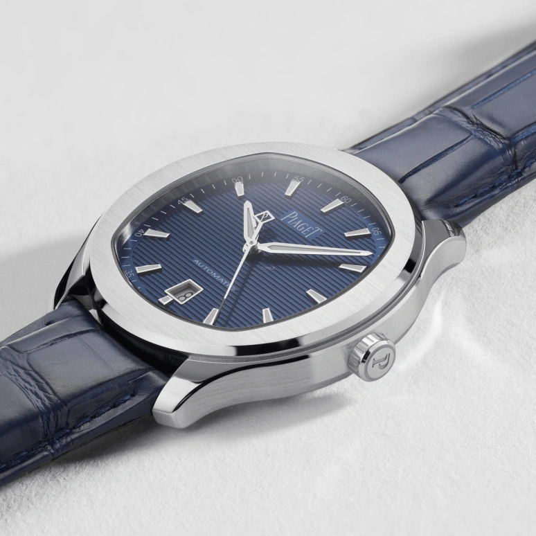 Piaget,Polo 42mm,42mm,Stainless Steel,Luminous,Blue,Automatic,48hours,In-house Caliber,G0A43001