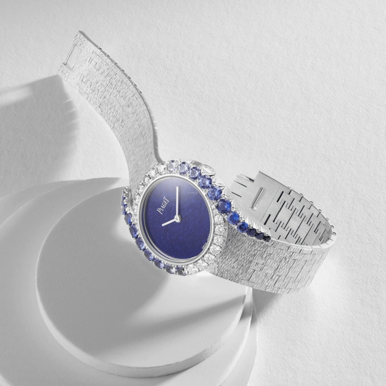 Piaget,Limelight 32mm,32mm,White Gold,Blue,Quartz,In-house Caliber,Sapphire,Crystal Glass,G0A45163