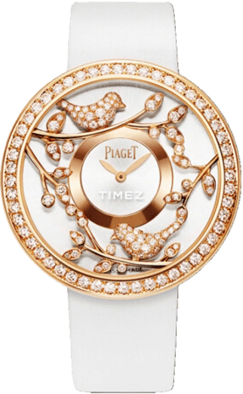 Piaget,Limelight 39mm,39mm,Rose Gold,Rose Gold,White,In-house Caliber,Sapphire,Crystal Glass,G0A39172