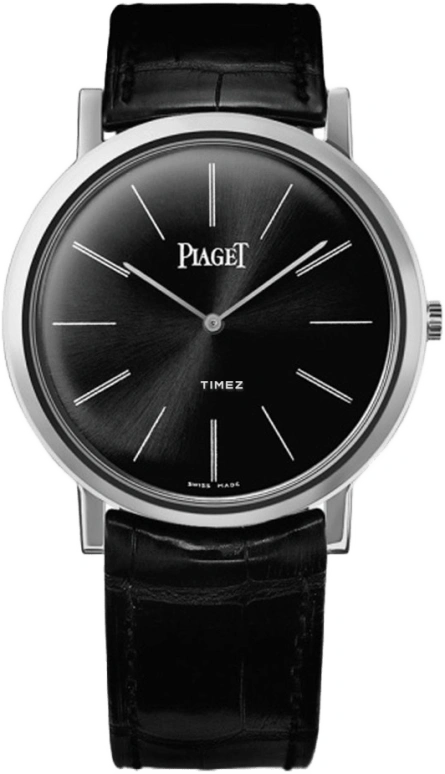 Piaget,Altiplano 38mm,38mm,White Gold,Black,Handwound,36hours,In-house Caliber,G0A29113
