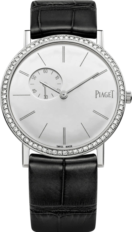 Piaget,Altiplano 34mm,34mm,White Gold,Silver,Handwound,43hours,In-house Caliber,G0A39106