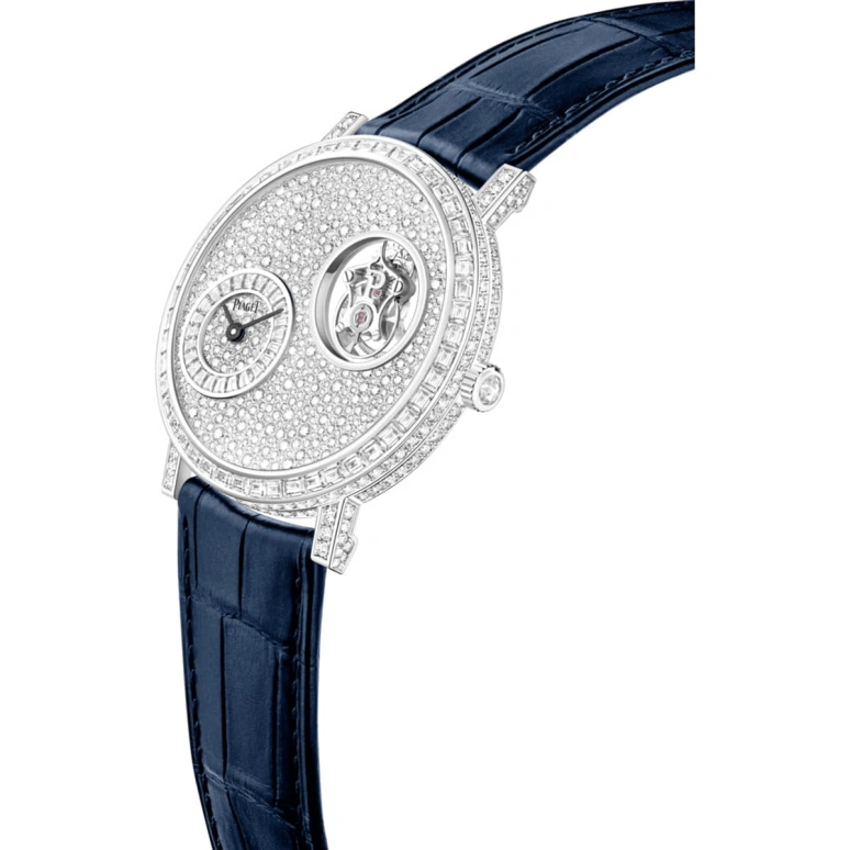 Piaget,Altiplano 41mm,41mm,White Gold,In-house Caliber,Sapphire,Crystal Glass,Square Cut,Setting,Diamonds,G0A44031