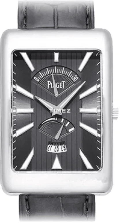 Piaget,Black Tie 46x30.50mm,46x30.50mm,White Gold,Black,Automatic,Day,Power Reserve Indicator,G0A32061