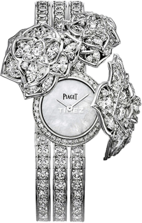 Piaget,Limelight 21mm,21mm,White Gold,White,In-house Caliber,Sapphire,Crystal Glass,Setting,Diamonds,G0A37186