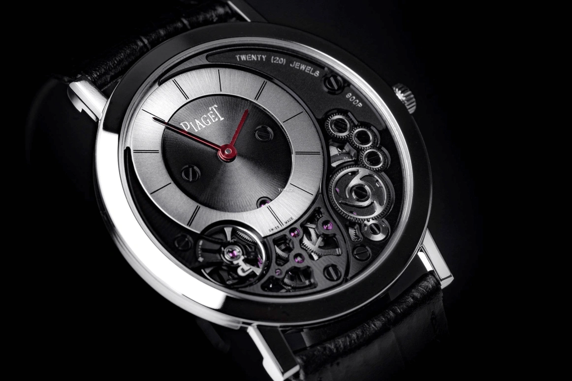 Piaget,Altiplano 38mm,38mm,White Gold,Black,Silver,Skeleton,Handwound,48hours,In-house Caliber,G0A40510
