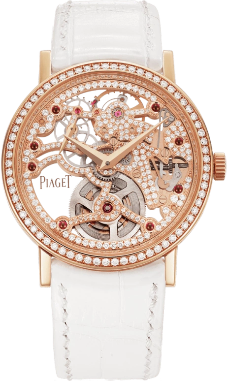 Piaget,Altiplano 34mm,34mm,Pink Gold,Skeleton,Rose Gold,Handwound,61hours,In-house Caliber,G0A38121