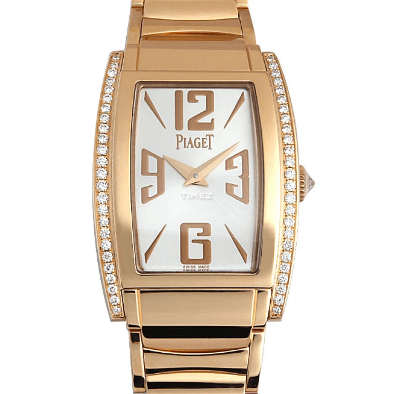 Piaget,Limelight 22x30mm,22x30mm,Rose Gold,Silver,Quartz,In-house Caliber,Sapphire,Crystal Glass,G0A36094