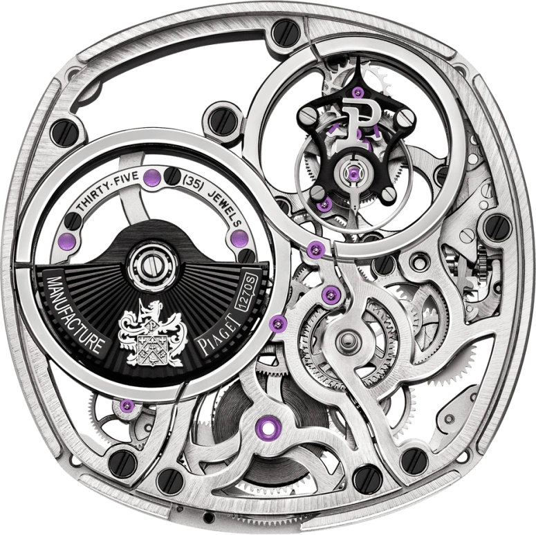 Piaget,Emperador 46.50mm,46.50mm,Red Gold,Skeleton,Rose Gold,Automatic,Tourbillon,44hours,G0A40042