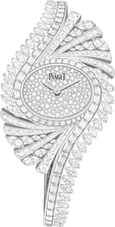 Piaget,Limelight 23mm,23mm,White Gold,In-house Caliber,Sapphire,Crystal Glass,Rectangular,G0A47170