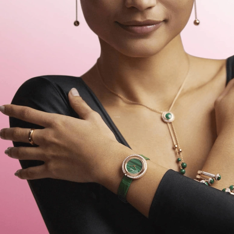 Piaget,Possession 29mm,29mm,Rose Gold,Green,Quartz,In-house Caliber,Sapphire,Crystal Glass,G0A44187