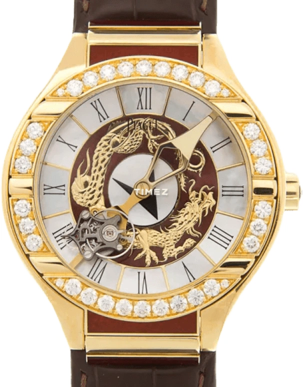 Piaget,Polo ,Yellow Gold,White,Handwound,Sapphire,Crystal Glass,Round,G0A33522