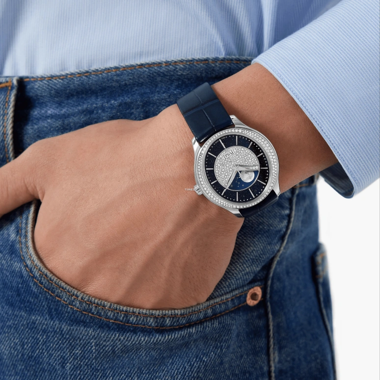 Piaget,Limelight 36mm,36mm,White Gold,Blue,Automatic,Moonphase,In-house Caliber,G0A44124
