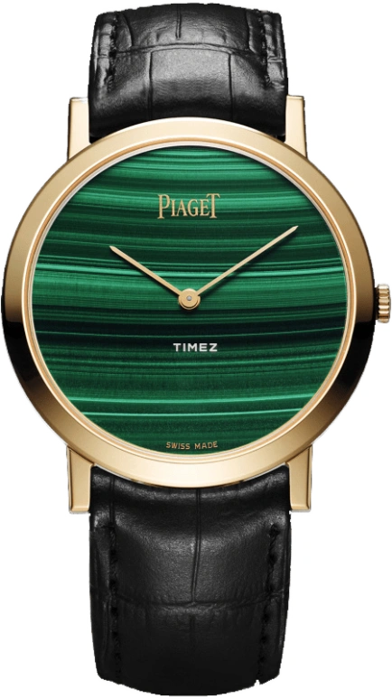 Piaget,Altiplano 38mm,38mm,Yellow Gold,Green,Handwound,36hours,In-house Caliber,G0A37202