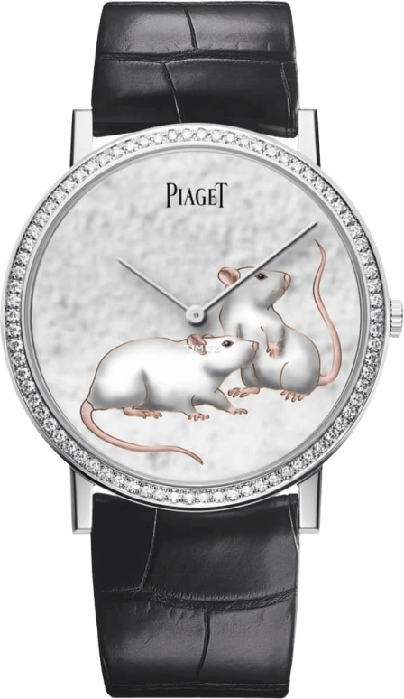 Piaget,Altiplano 38mm,38mm,White Gold,Silver,Handwound,36hours,In-house Caliber,G0A44540