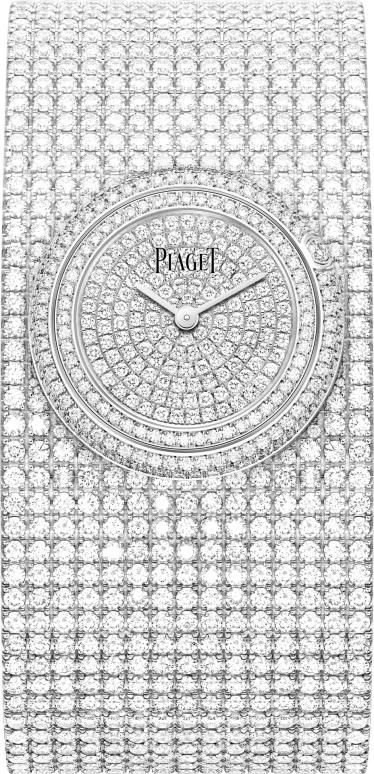 Piaget,Possession 29mm,29mm,White Gold,Silver White,In-house Caliber,Sapphire,Crystal Glass,G0A46089