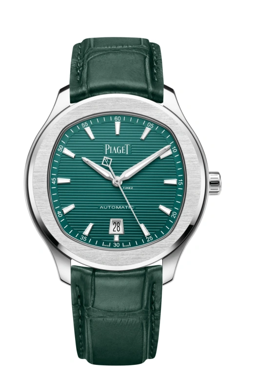 Piaget,Polo 42mm,42mm,Stainless Steel,Luminous,Silver,Green,Automatic,48hours,In-house Caliber,G0A44001