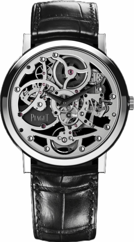 Piaget,Altiplano 38mm,38mm,White Gold,Skeleton,Grey,Automatic,44hours,In-house Caliber,G0A37132