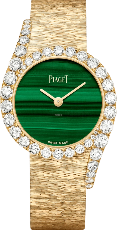 Piaget,Limelight 32mm,32mm,Rose Gold,Green,Quartz,In-house Caliber,Sapphire,Crystal Glass,G0A44167