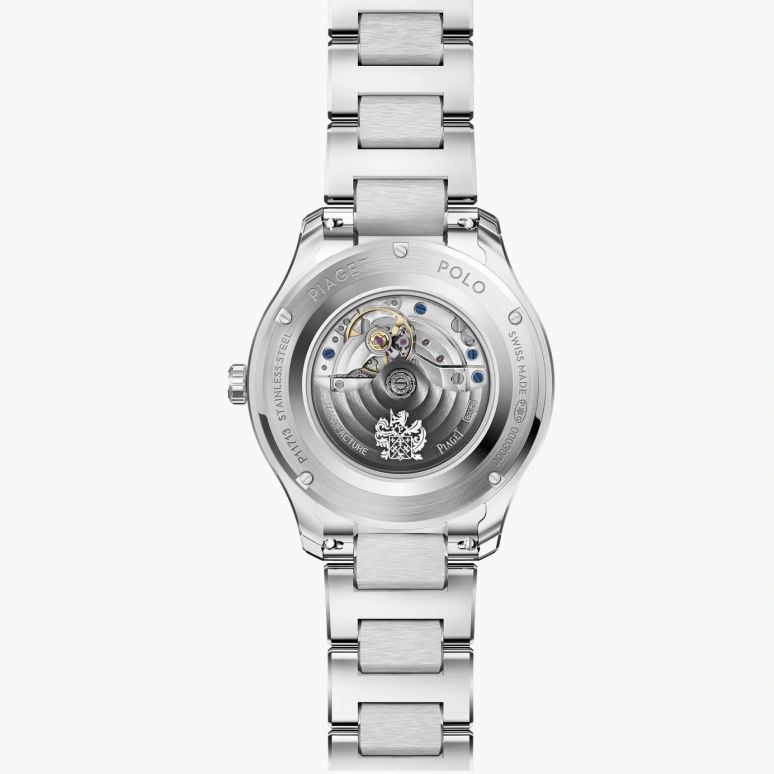 Piaget,Polo 36mm,36mm,Stainless Steel,Rose,White,Automatic,Day,40hours,G0A46019