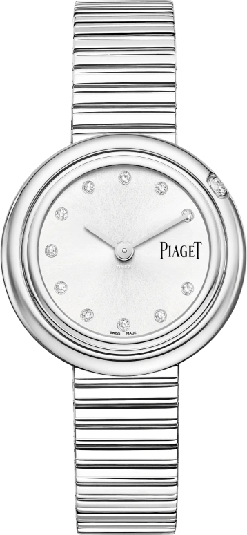 Piaget,Possession 29mm,29mm,Stainless Steel,Silver White,Quartz,In-house Caliber,Sapphire,G0A48380