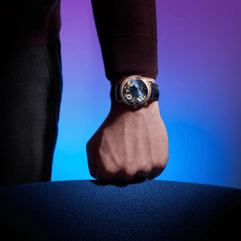 Piaget,Altiplano 41mm,41mm,Rose Gold,Blue,Automatic,In-house Caliber,Sapphire,Crystal Glass,G0A47124