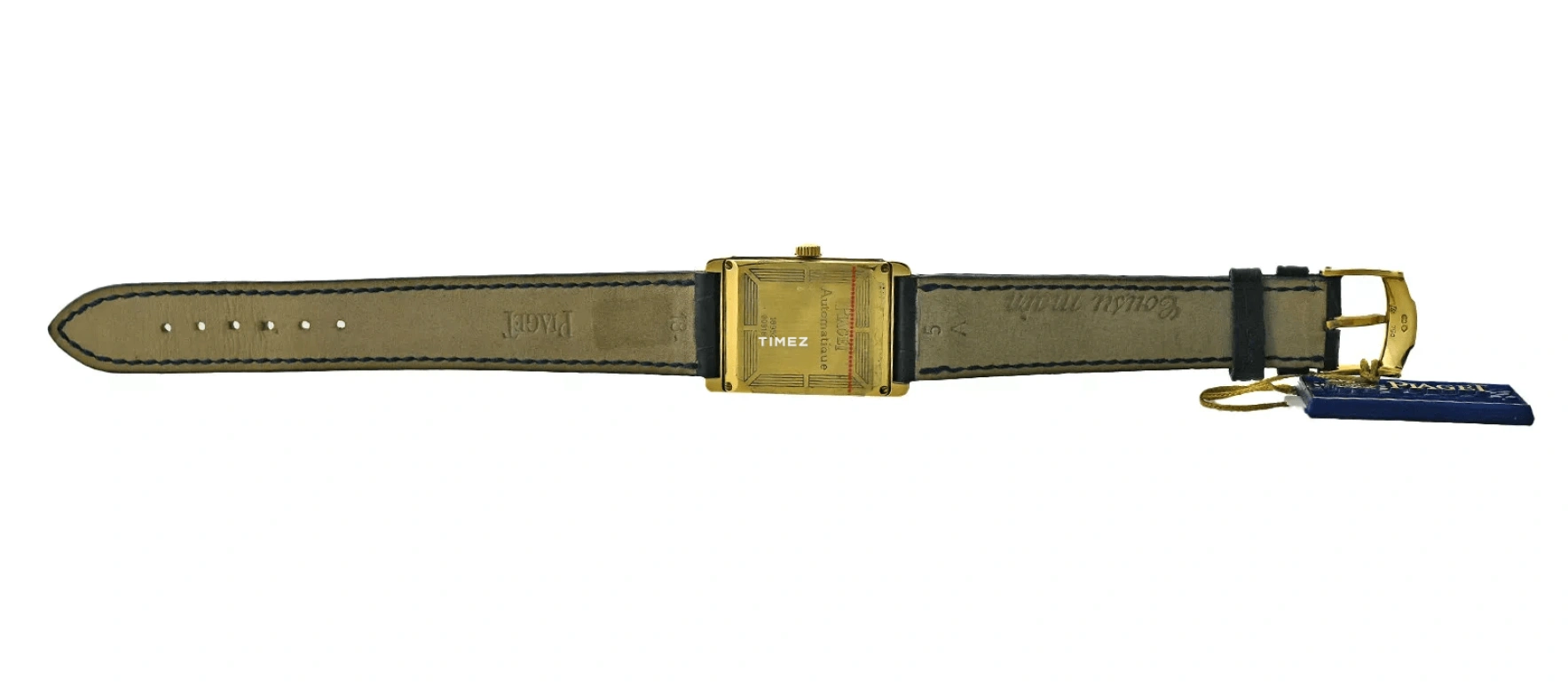 Piaget,Protocole XXL 24x35mm,24x35mm,Yellow Gold,White,Automatic,Day,Rectangular,18952