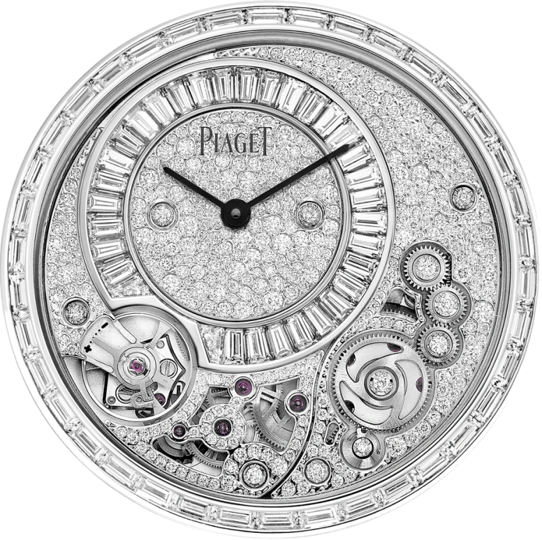 Piaget,Altiplano 38mm,38mm,White Gold,Silver,Handwound,In-house Caliber,Sapphire,Crystal Glass,G0A41122
