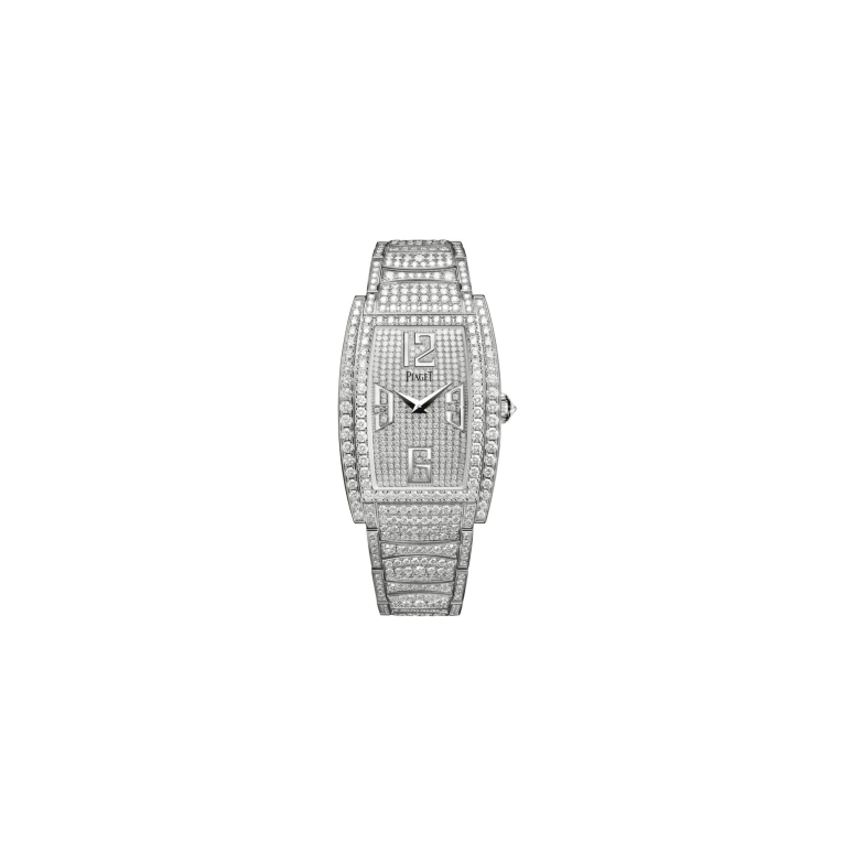 Piaget,Limelight 27mm,27mm,White Gold,Silver,Quartz,In-house Caliber,Sapphire,Crystal Glass,G0A33095
