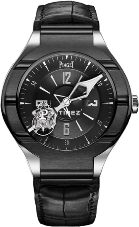 Piaget,Polo 45mm,45mm,Stainless Steel,White Gold,Black,Handwound,80hours,In-house Caliber,G0A35123
