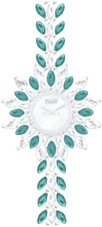 Piaget,High Jewellery 0mm,0mm,White Gold,White,Quartz,In-house Caliber,Sapphire,Crystal Glass,G0A44156