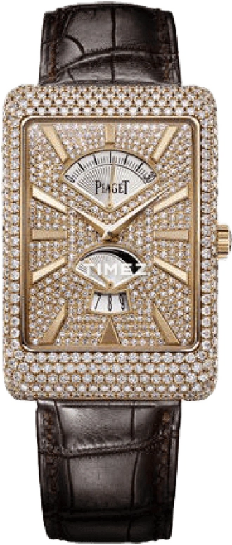Piaget,Black Tie 31x46mm,31x46mm,Rose Gold,In-house Caliber,Sapphire,Crystal Glass,G0A33060