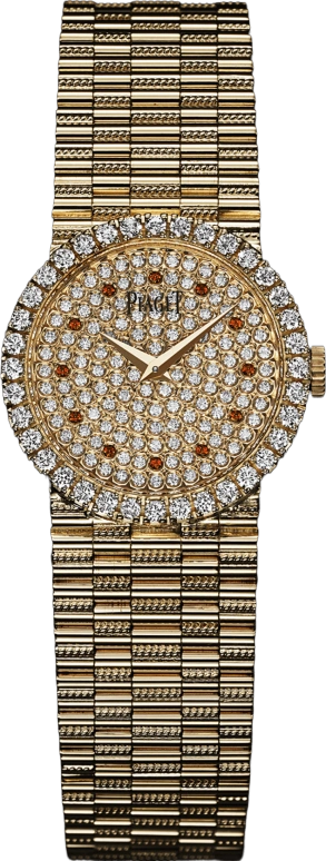 Piaget,Jewellery 25mm,25mm,Rose Gold,Rose Gold,Silver,Handwound,36hours,In-house Caliber,G0A34150