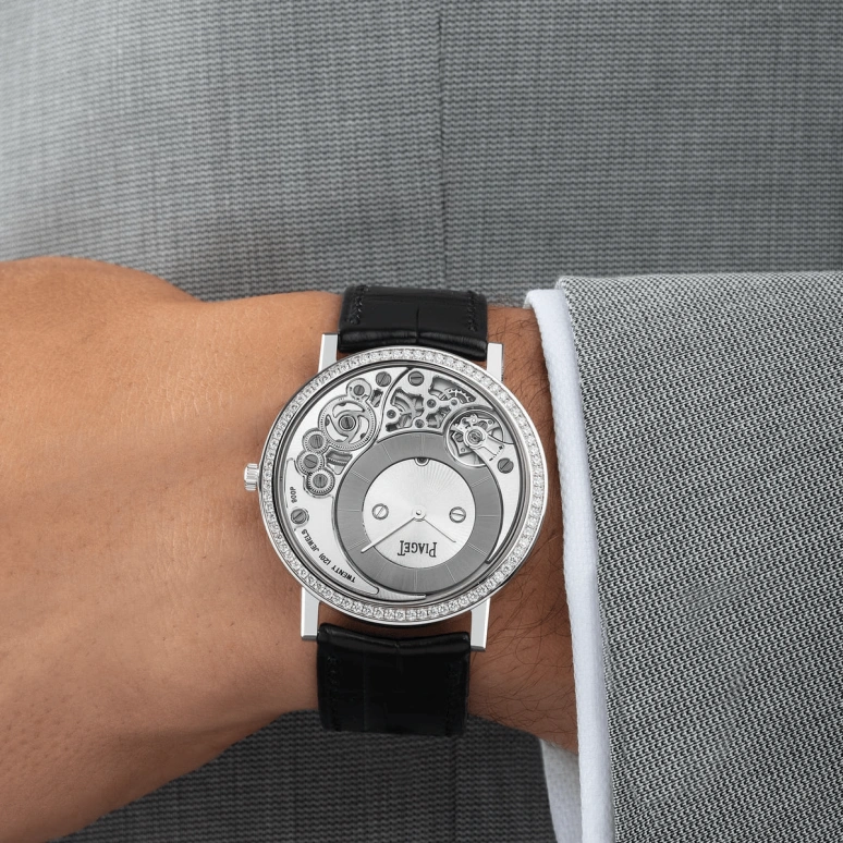 Piaget,Altiplano 38mm,38mm,White Gold,Silver,Handwound,48hours,In-house Caliber,G0A39112