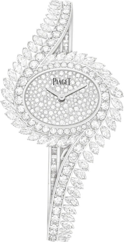 Piaget,Limelight 23x28mm,23x28mm,White Gold,White,In-house Caliber,Sapphire,Crystal Glass,Setting,Diamonds,G0A45170