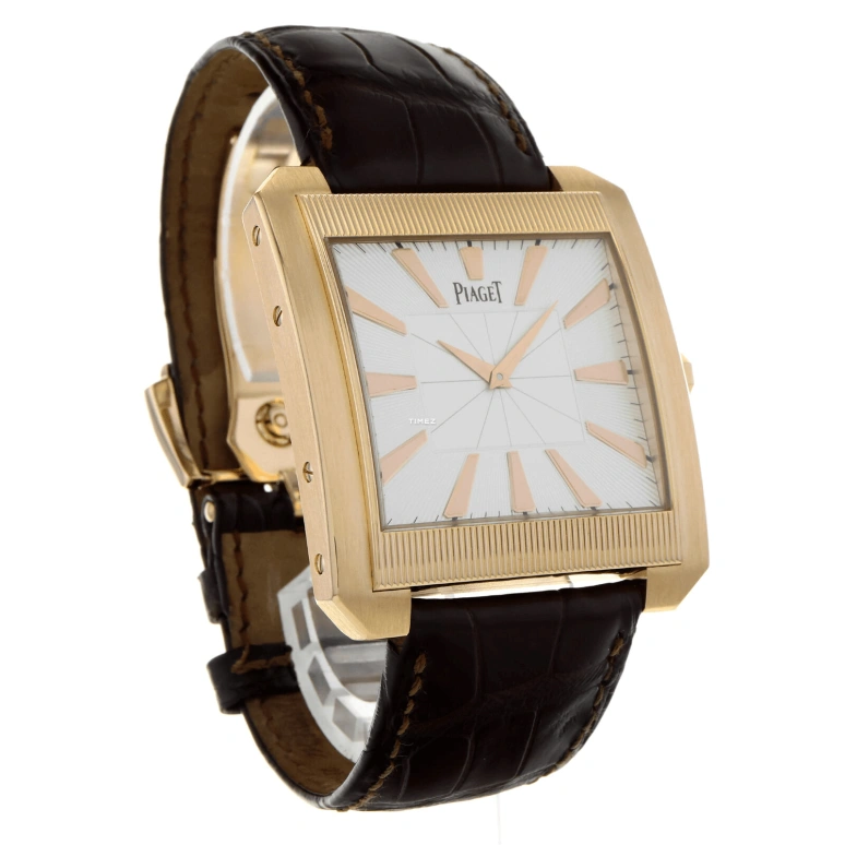 Piaget,Black Tie 46.50x42mm,46.50x42mm,Rose Gold,Silver White,Handwound,60hours,In-house Caliber,G0A32005