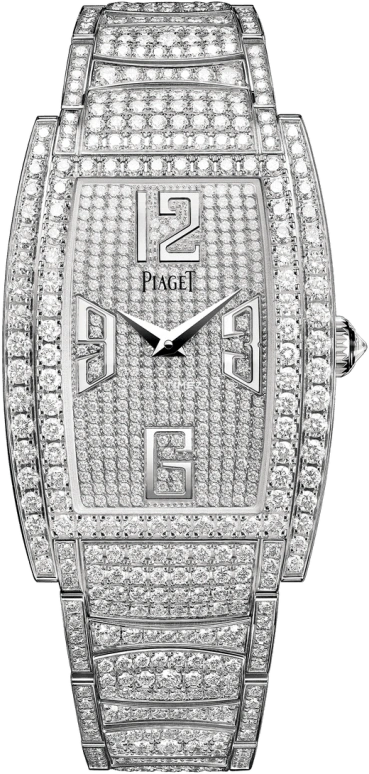 Piaget,Limelight 27mm,27mm,White Gold,Silver,Quartz,In-house Caliber,Sapphire,Crystal Glass,G0A33095