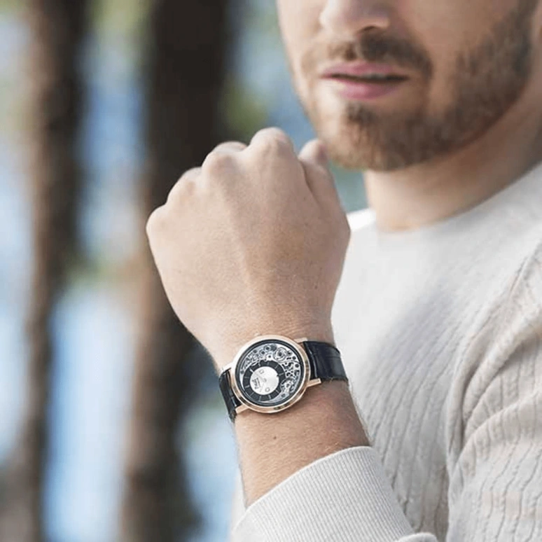 Piaget,Altiplano 41mm,41mm,Rose Gold,Black,Silver,Automatic,In-house Caliber,Sapphire,Crystal Glass,G0A43120
