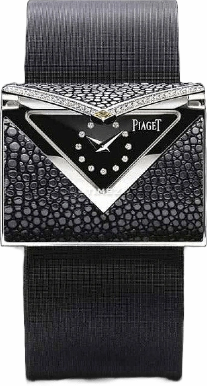 Piaget,Limelight 38mm,38mm,White Gold,Black,Quartz,Rectangular,G0A32101