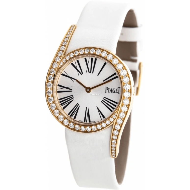Piaget,Limelight 32mm,32mm,Rose Gold,Silver White,Quartz,In-house Caliber,Sapphire,Crystal Glass,G0A38161