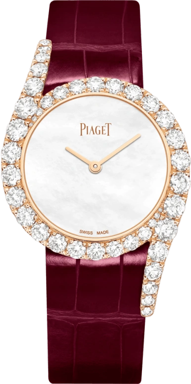 Piaget,Limelight 32mm,32mm,Rose Gold,White,Quartz,In-house Caliber,Sapphire,Crystal Glass,G0A45161