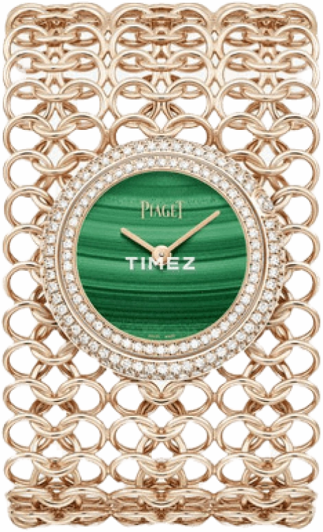 Piaget,Possession 29mm,29mm,Rose Gold,Green,In-house Caliber,Sapphire,Crystal Glass,G0A43099