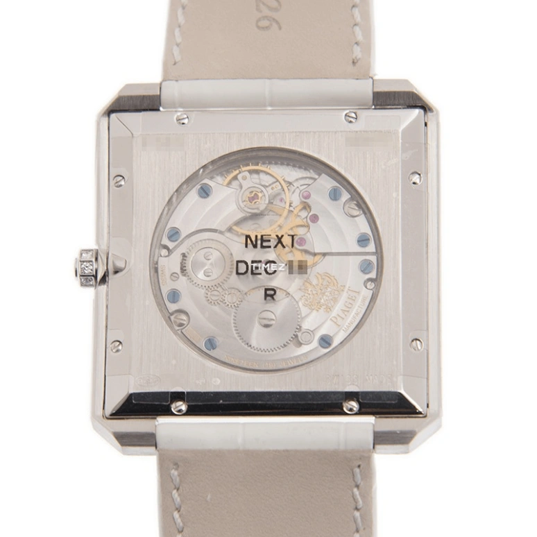 Piaget,Limelight 42mm,42mm,White Gold,White,Automatic,Sapphire,Crystal Glass,Square,G0A34017